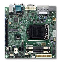 Super Server Mini-ITX w/ Single Socket H3 (LGA 1150) supporting Intel 4th Gen Core i7/i5/i3, Pentium, Celeron Processors    Mini-ITX F/ 4th Gen Core i7/i5/i3, Pentium, Celeron Processors