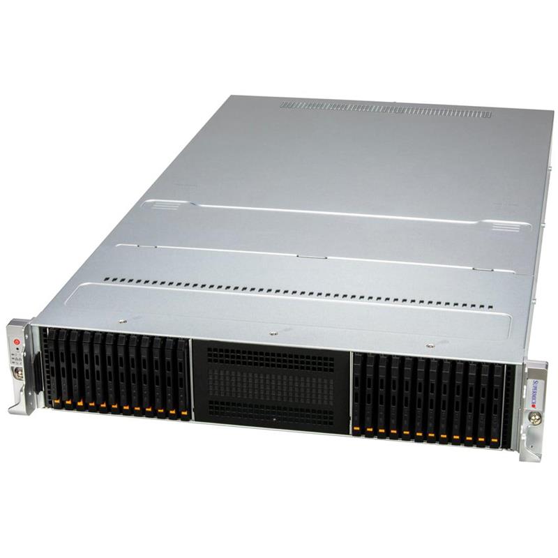 Supermicro SSG-221E-NE324R Storage 2U Barebone Dual Intel Xeon Scalable Processors 5th and 4th Generation