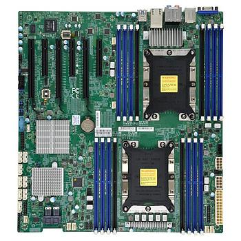 Supermicro X11DAC Motherboard E-ATX Intel C621 Chipset Dual Socket P (LGA 3647) for Intel Xeon Scalable Processors Gen.2