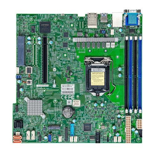 Supermicro SYS-510T-M Up 1U Barebone Single Intel Xeon processor E-2300 series and 10th Gen. Pentium Processors