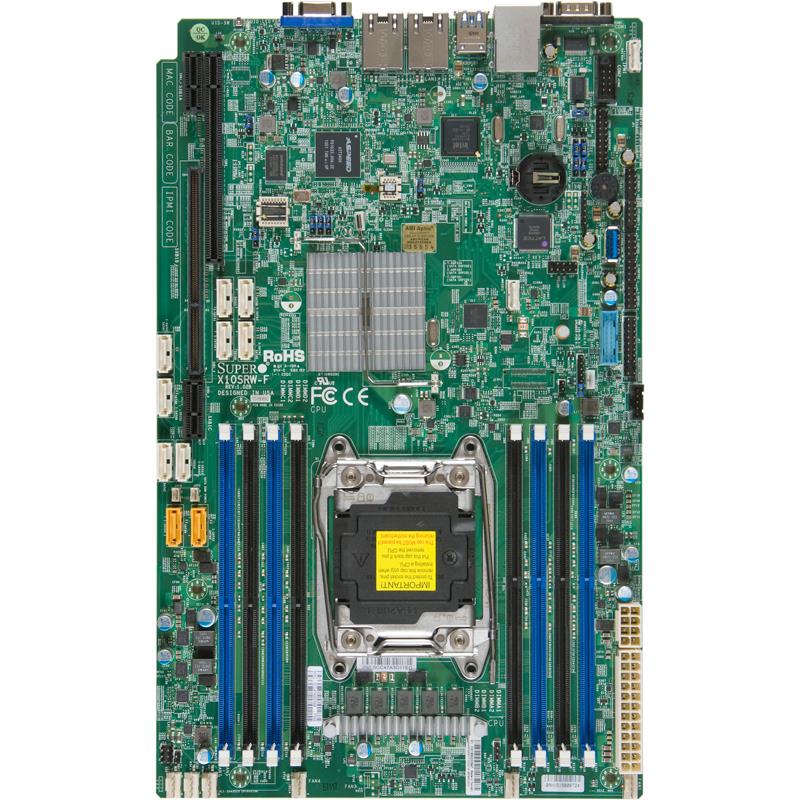 Barebone 1U for Xeon E5-2600v4/v3 / E5-1600 v4/v3, up to 512GB DDR4, SATA3, 2 Gigabit LAN, VGA, 4x 3.5in Drive Bays, Redundant Power Supply
