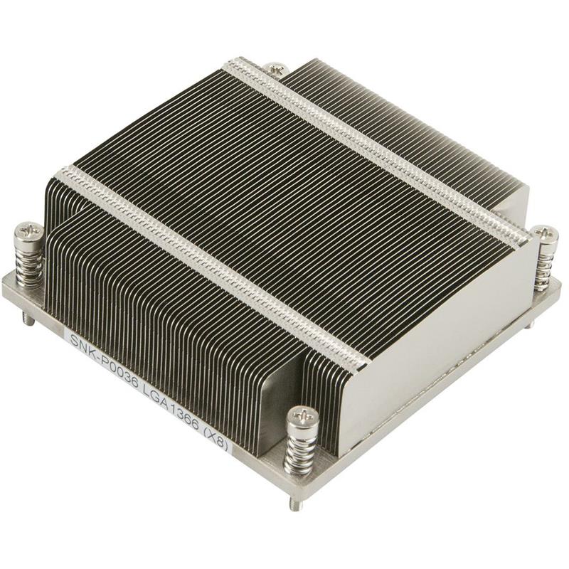 Supermicro SNK-P0036 1U Passive CPU Heatsink for Supermicro X8 Gen Servers