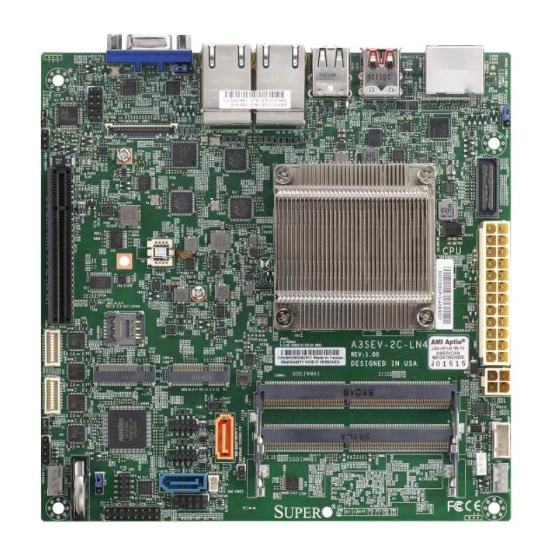 Supermicro SYS-E302-12E IoT Server Barebone Embedded Intel Atom x6425E Processor