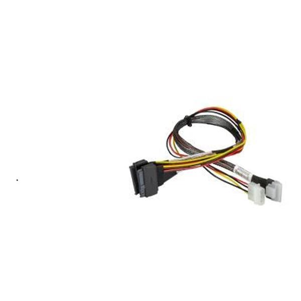 Supermicro CBL-SAST-0953 Cable Slimline x8 to PCIe 2x SFF-8639 & Power