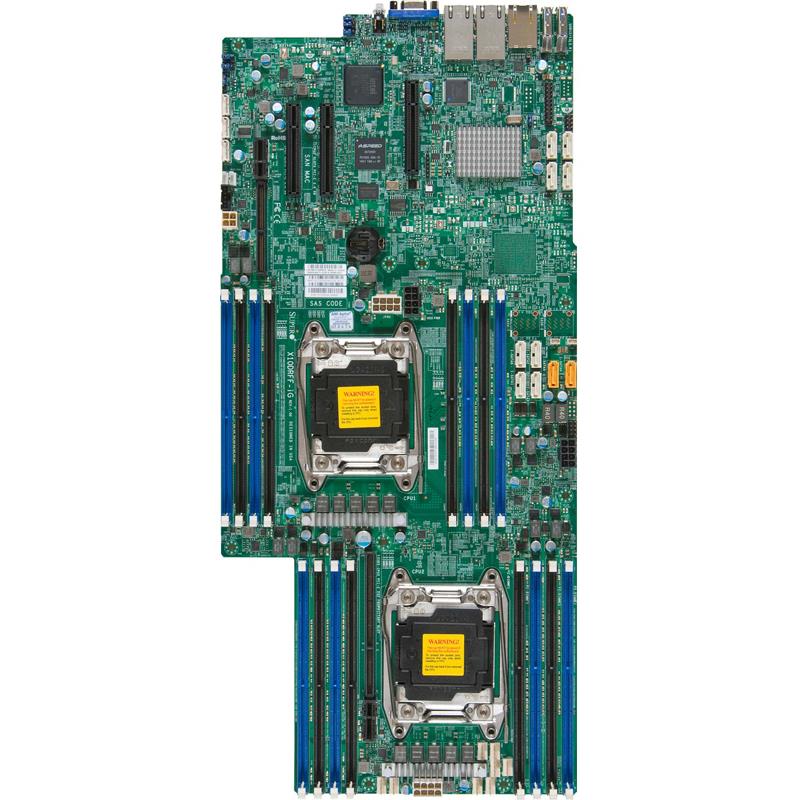 Server 4U Rackmount FatTwin with 8 Systems (Nodes) - Each Node Supports : Up to two Intel Xeon E5-2600 v4/v3 series