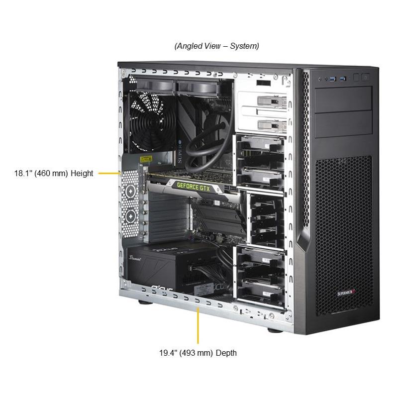 Supermicro SYS-531AD-I Desktop Workstation - Thumbnail 2
