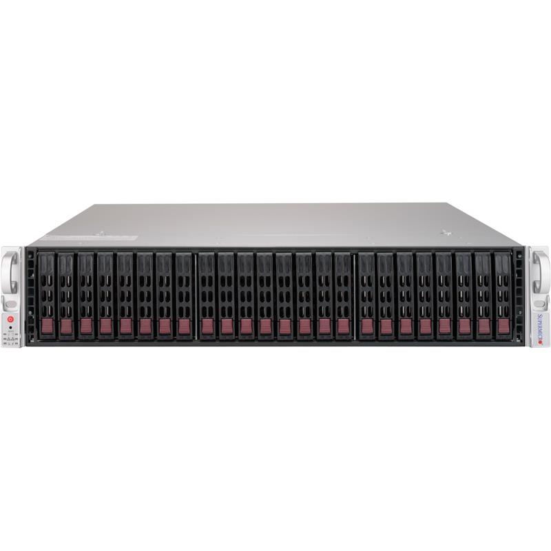 Barebone 2U SuperStorage Server for up to Dual Intel Xeon E5-2600 v4/v3 family processors