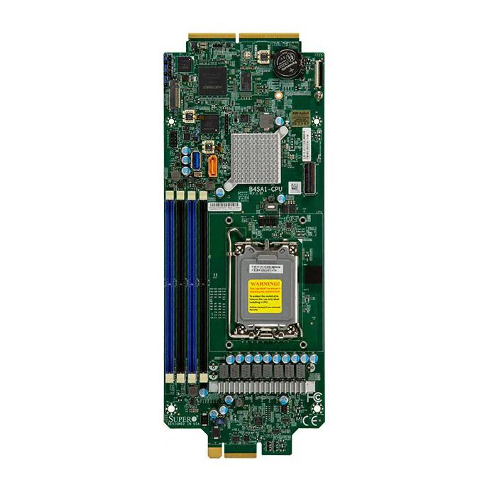 Supermicro MBI-311A-1C2-PACK MicroBlade 6U Barebone Single Intel Core i9-13900E/TE and i9-12900E/TE Processors 13th Generation