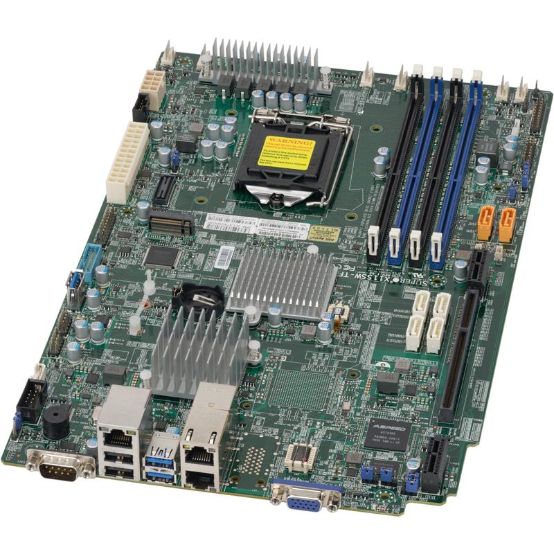 Supermicro X11SSW-TF-B Motherboard Proprietary Single Socket Intel Celeron, Pentium, Core i3 Series 7th/6th Generation, Xeon E3-1200 v6/v5 Processors
