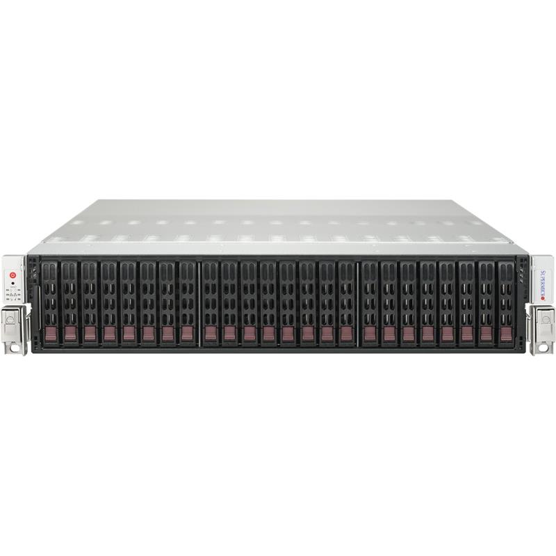 Barebone 2U SuperStorage Server for up to Dual Intel Xeon E5-2600 v4/v3 family processors