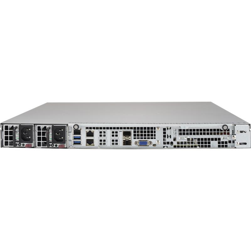 Server Rackmount SuperStorage 1U with Intel Xeon D-1537 1.7GHz-2.3GHz CPU SoC (System-on-Chip)