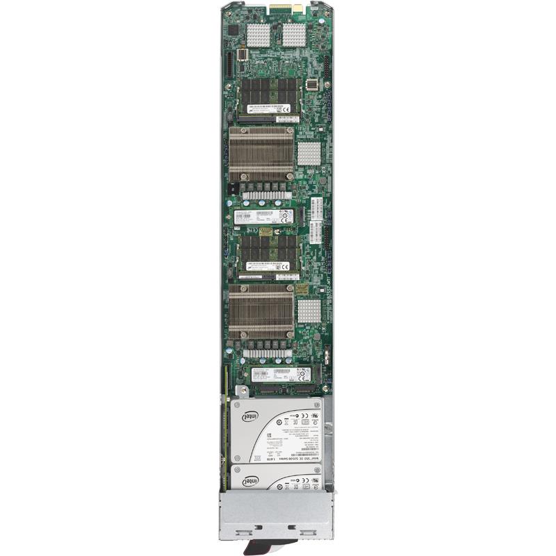 MicroBlade microServer with single Socket FCBGA 1440 for Intel Xeon processor E3-1578L v5