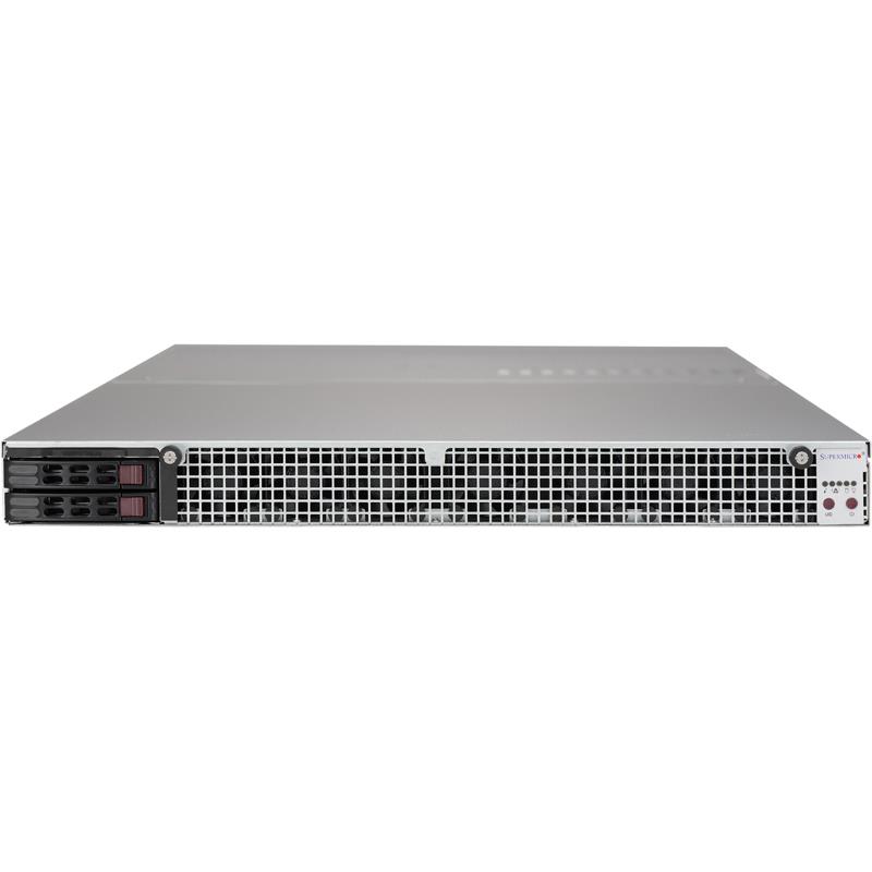 Server Barebone 1U with Dual Intel Xeon E5-2600 v4/v3 Sockets, supporting up to 2TB DDR4 ECC 3DS LRDIMM, up to 2400MHz in 16x 288-pin slots
