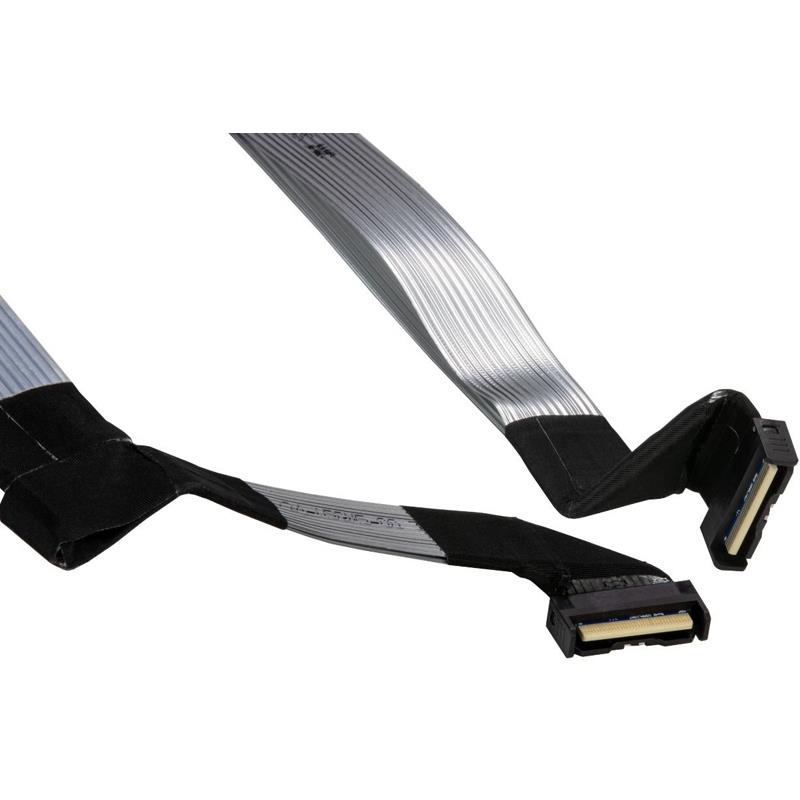 Supermicro CBL-MCIO-1352M5FRF Cable For Storage Applications MCIO x8 Right Fold to MCIO x8 Straight 1.70ft (52CM)