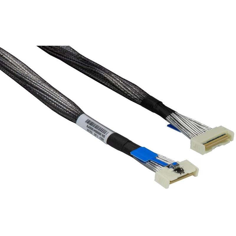 Supermicro CBL-MCIO-1326M5 Cable For Internal Storage Applications MCIO x8 Straight to MCIO x8 Straight 10.23in (26CM)