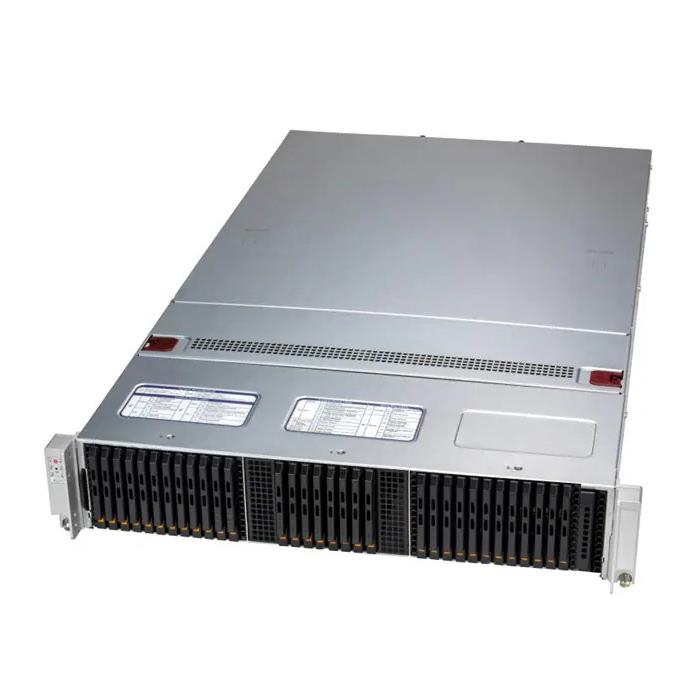 Supermicro SSG-222B-NE3X24R All-Flash NVMe 2U Barebone Dual Intel Xeon 6700/6500 Series Processors with P-cores or 6700 Series Processors with E-cores