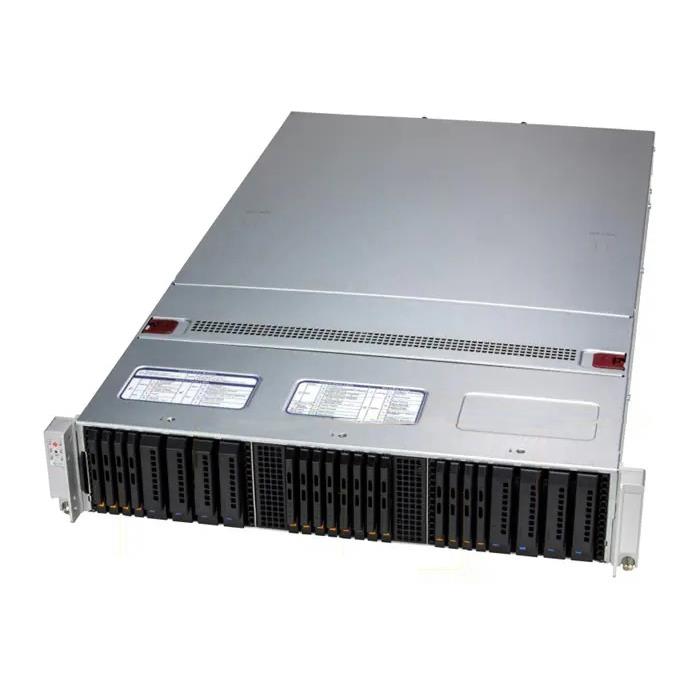 Supermicro SSG-222B-NE3X24R All-Flash NVMe 2U Barebone Dual Intel Xeon 6700/6500 Series Processors with P-cores or 6700 Series Processors with E-cores