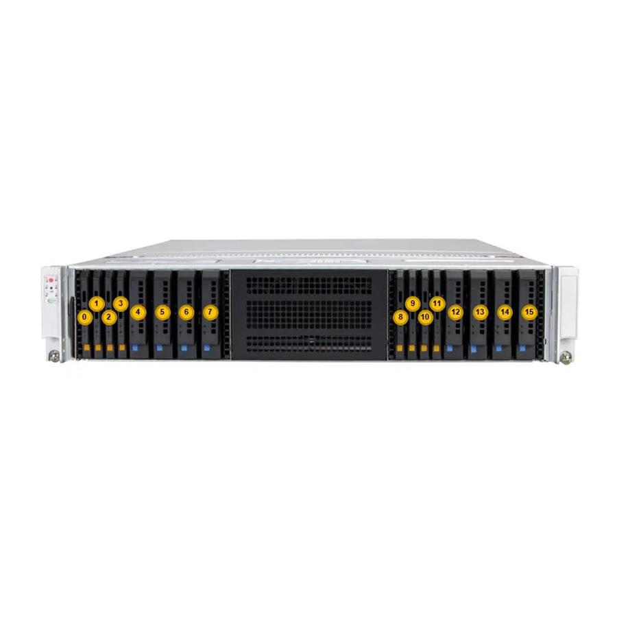Supermicro SSG-222B-NE3X24R All-Flash NVMe 2U Barebone Dual Intel Xeon 6700/6500 Series Processors with P-cores or 6700 Series Processors with E-cores