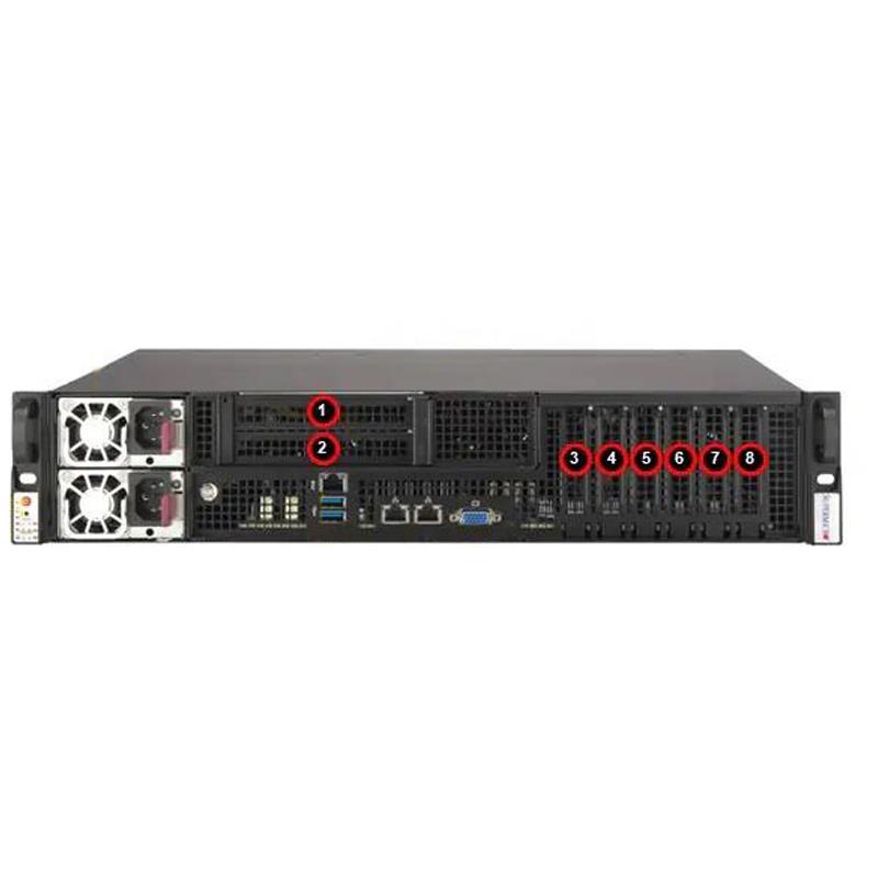 Supermicro SYS-212B-FLN2T IoT 2U Barebone Single Intel Xeon 6700/6500 Series Processors With P-cores or 6700 Series Processors With E-cores