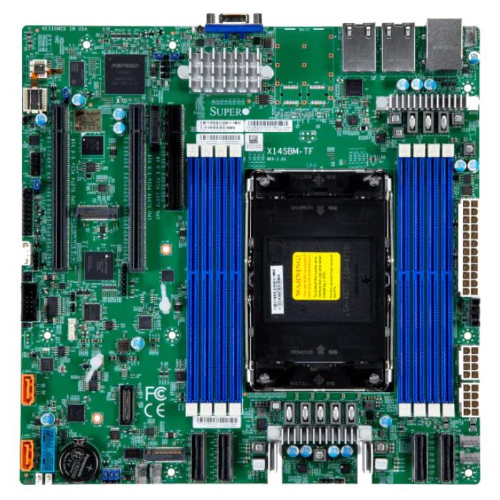 Supermicro SYS-212B-N2T IoT 2U Barebone Single Intel Xeon 6700/6500 Series Processors With P-cores or 6700 Series Processors With E-cores