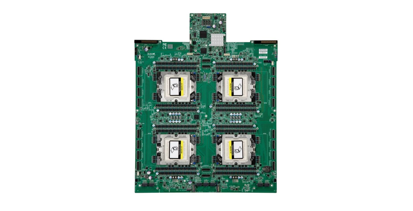 Supermicro AS-4145GH-TNMR GPU A+ 4U Barebone Powered by Quad AMD Instinct MI300A Accelerated Processing Units (APUs)