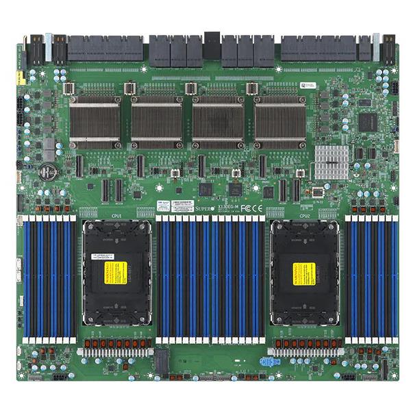 Supermicro SYS-421GE-TNHR2-LCC GPU 4U Barebone Dual Intel Xeon Scalable Processors 5th and 4th Generation