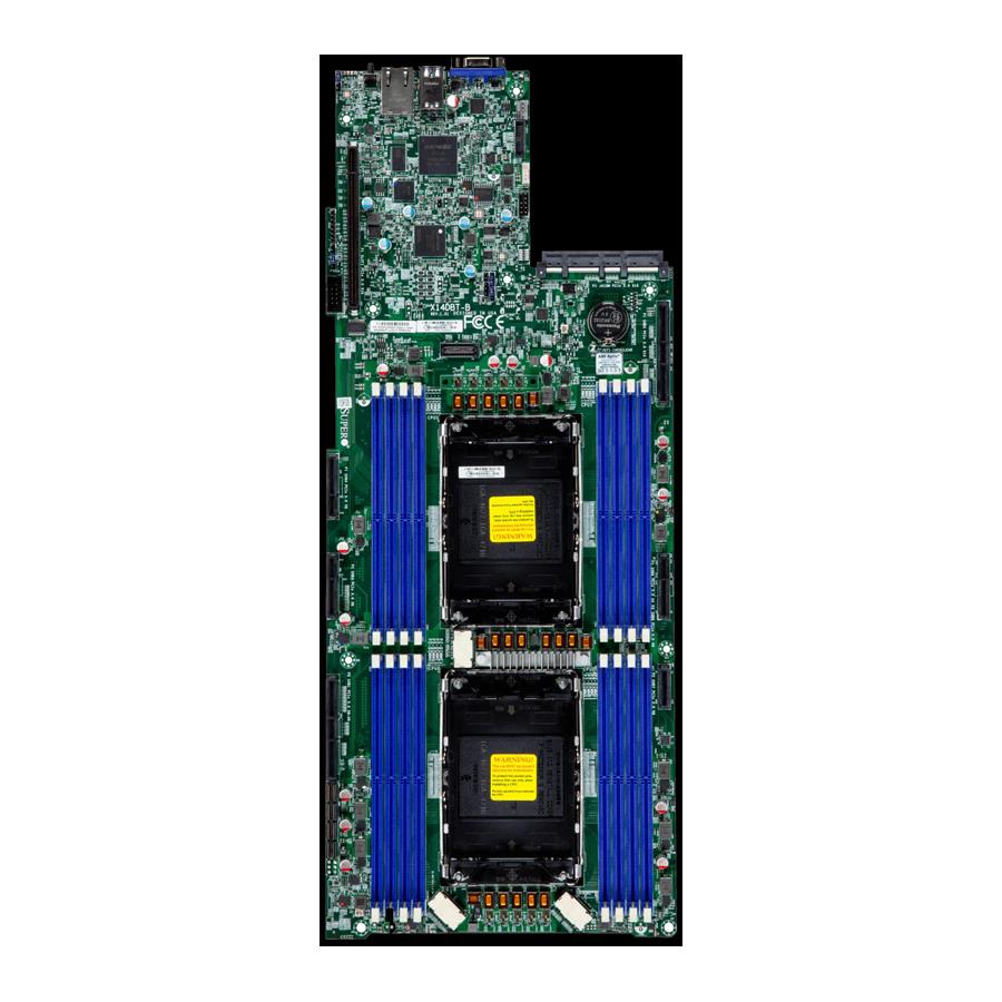 Supermicro SYS-222BT-DNR BigTwin 2U Barebone Two Hot-pluggable Nodes Dual Intel Xeon 6 6700 Series Processors With E-cores