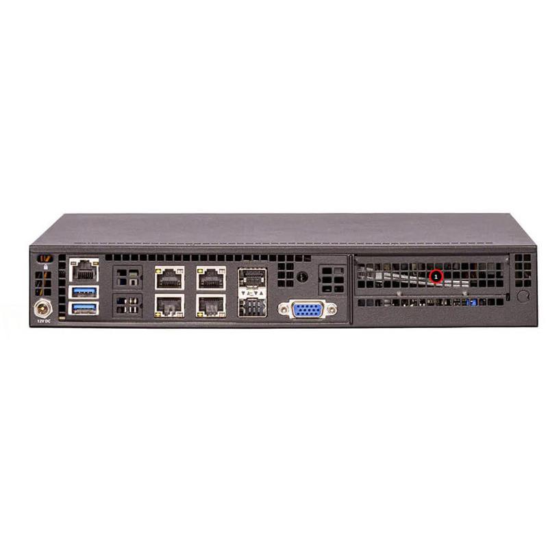 Supermicro SYS-E300-12D-10CN6P Fan-based Barebone Embedded Intel Xeon D-1747NTE Processor