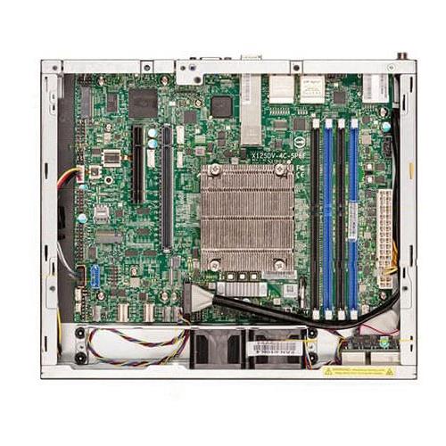 Supermicro SYS-E300-12D-4CN6P Mini-1U IoT Server Barebone Embedded Intel Xeon D-1718T Processor