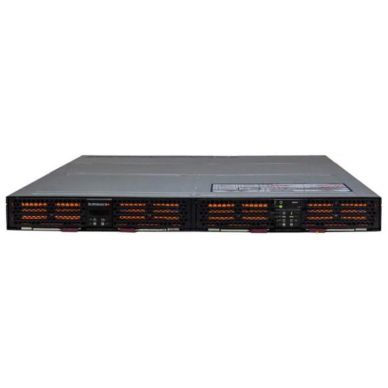 Supermicro SSG-136R-4MU32JBF Enterprise Optimized Storage 1U Barebone Front-loading All-flash Storage Box 32x Hot-swap 2.5in NVMe Bays and PCIe 4.0