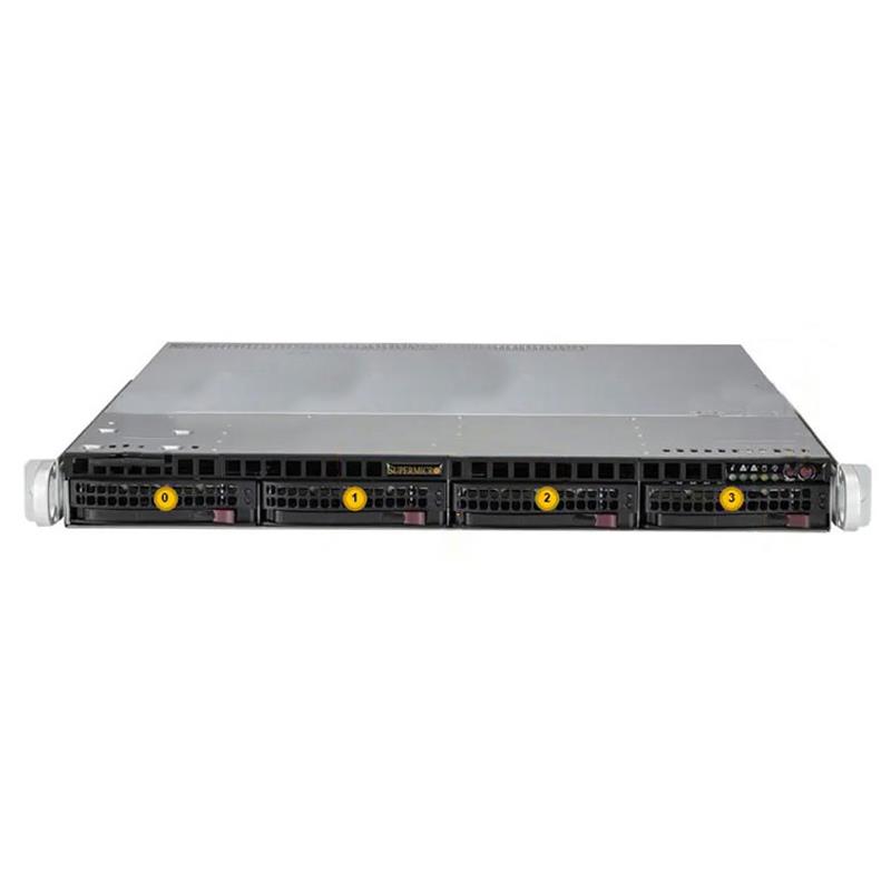 Supermicro SYS-510T-MR-EU UP 1U Barebone Single Intel Xeon E-2300 Series Processors