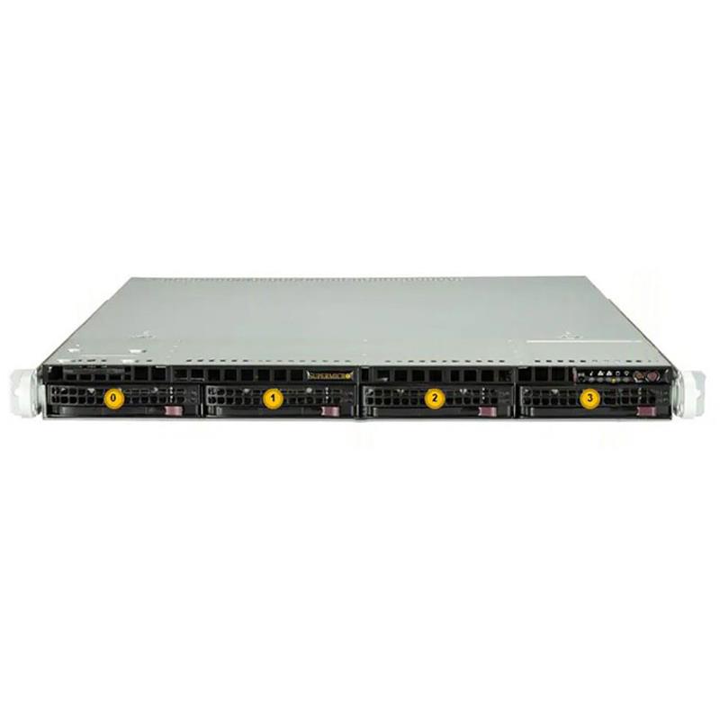 Supermicro SYS-510T-WTR-EU UP 1U Barebone Single Intel Xeon E-2300 Series Processors