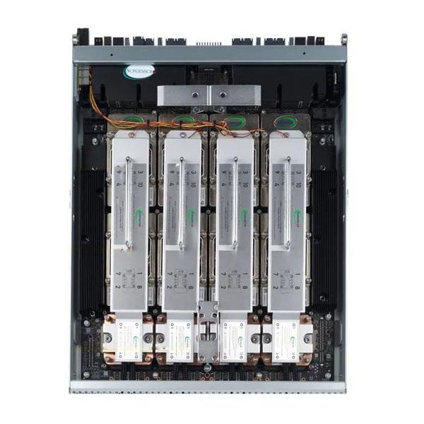Supermicro SYS-421GE-TNHR2-LCC GPU 4U Barebone Dual Intel Xeon Scalable Processors 5th and 4th Generation