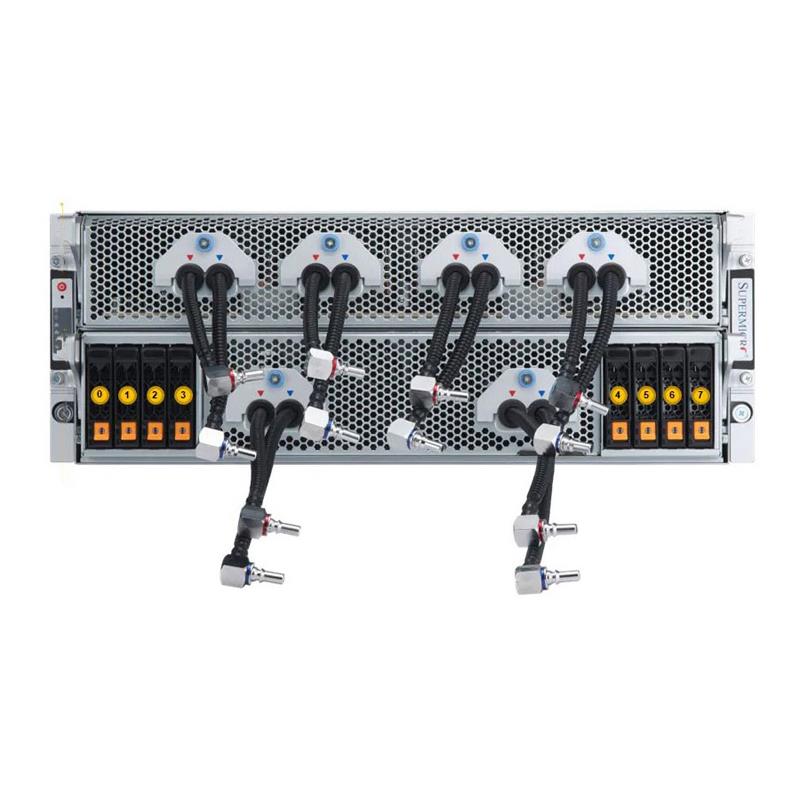 Supermicro SYS-421GE-TNHR2-LCC GPU 4U Barebone Dual Intel Xeon Scalable Processors 5th and 4th Generation