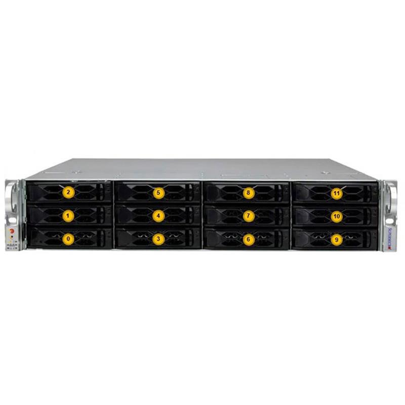Ready to Ship - Supermicro SYS-621C-TN12R-02-G1 2U CloudDC Server Powered by Two Intel Xeon 4516+ Processors