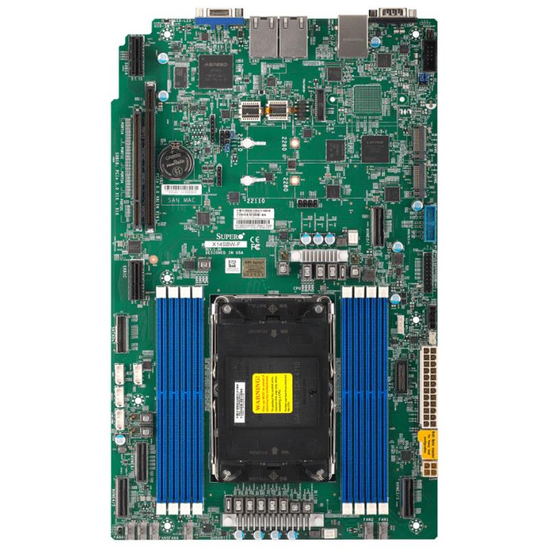 Supermicro SYS-512B-WR-G1 1U WIO Server Powered By One Intel Xeon 6505P Processor