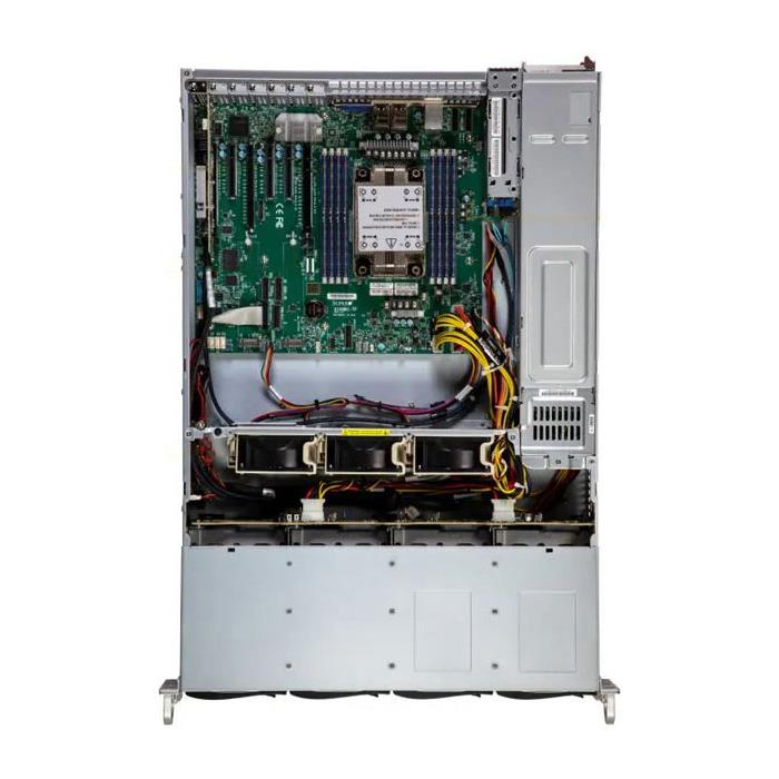 Supermicro SSG-522B-ACR12H UP Storage 2U Barebone Single Intel Xeon 6700/6500 Series Processors With P-cores or 6700 Series Processors With E-cores