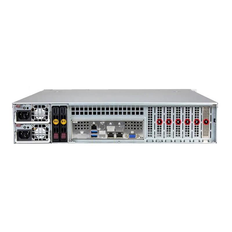Supermicro SSG-522B-ACR12H UP Storage 2U Barebone Single Intel Xeon 6700/6500 Series Processors With P-cores or 6700 Series Processors With E-cores