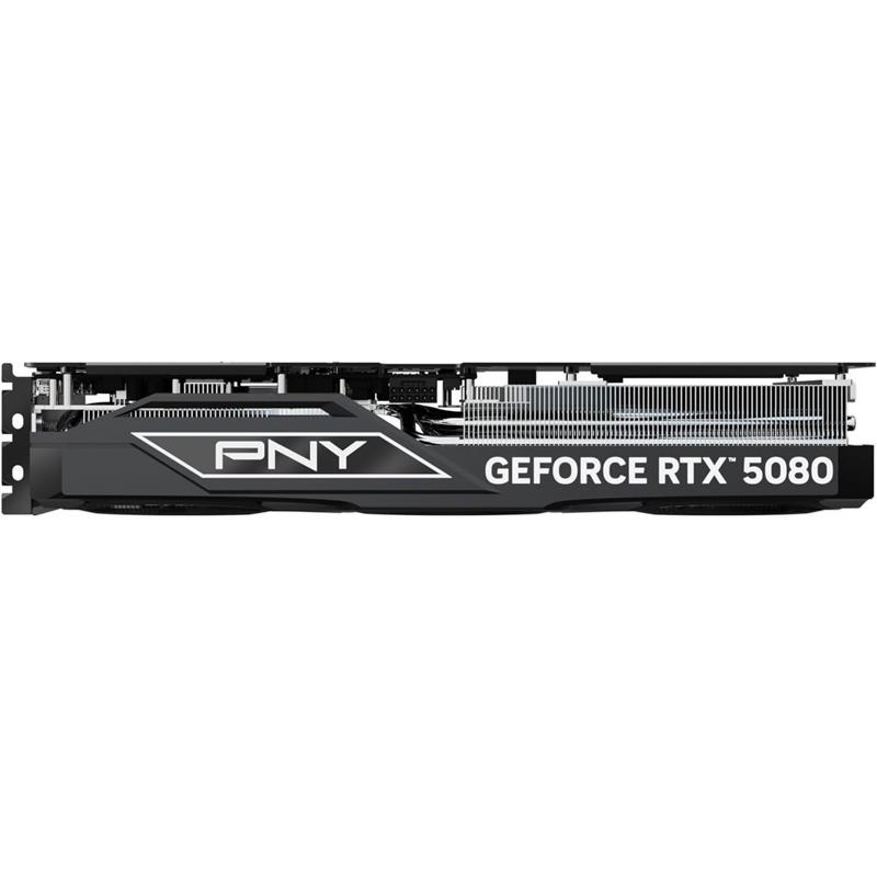 PNY GPU-NVRTX5080-16P3 Graphic Card GeForce RTX 5080 Triple Fan GPU 16GB GDDR7 Memory PCI Express 5.0 x16 Quad Display