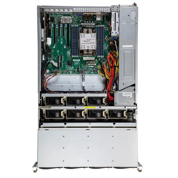 Supermicro SSG-542B-E1CR36L Storage 4U Barebone Single Intel Xeon 6700/6500 Series Processors With P-cores or 6700 Series Processors With E-cores