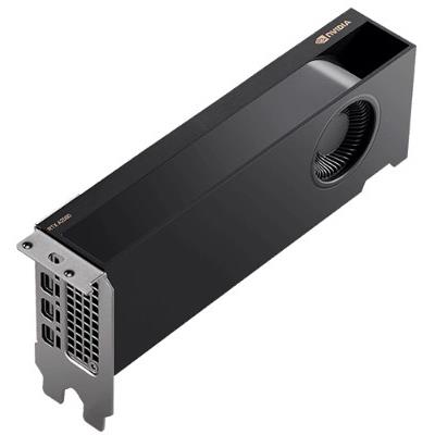 PNY VCNRTXA2000-12SM-BLK Graphic Card NVIDIA Quadro RTX A2000 12GB GDDR6 Memory PCIe 4.0 Active Fansink Quad Display
