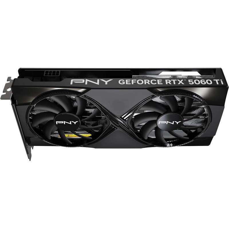 PNY VCG5060T8DFXPB1 Graphic Card GEFORCE RTX 5060 Ti 8GB Dual Fan DLSS 4 8GB GDDR7 Memory PCI Express 5.0 x8 Quad Display