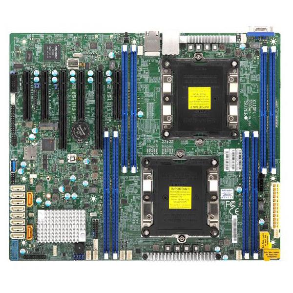 Barebone 1U Rackmount SuperServer, Dual Intel Xeon Scalable Processors Gen. 2, Intel C621 chipset, Up to 2TB DDR4 ECC 2933MHz memory, 4 Hot-swap 3.5in drive bays
