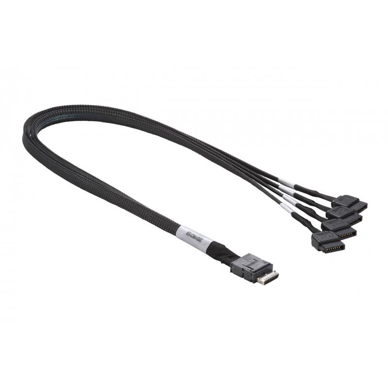 50CM OCuLink to 4x SATA Cable