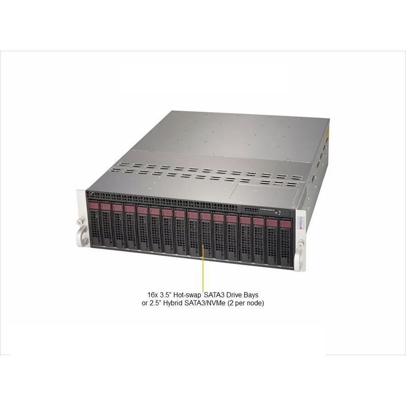 Barebone 3U Rackmount Single D-2141I