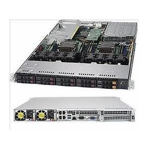 Barebone 1U Rackmount SuperServer, Dual Intel Xeon Scalable Processors (2 Intel Xeon Gold 6246 included), Intel C621 chipset, Up to 4TB DDR4 ECC 2933Mhz memory (12x 16GB DDR4 2933MHz included), 10 Hot-swap 2.5in drive Bays