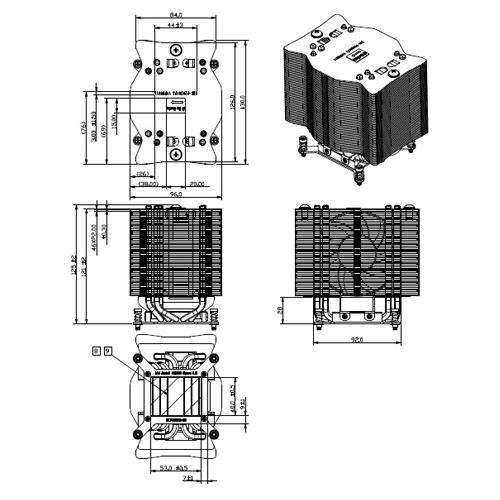 4U Active CPU Heatsink f/ X9 Socket-2011