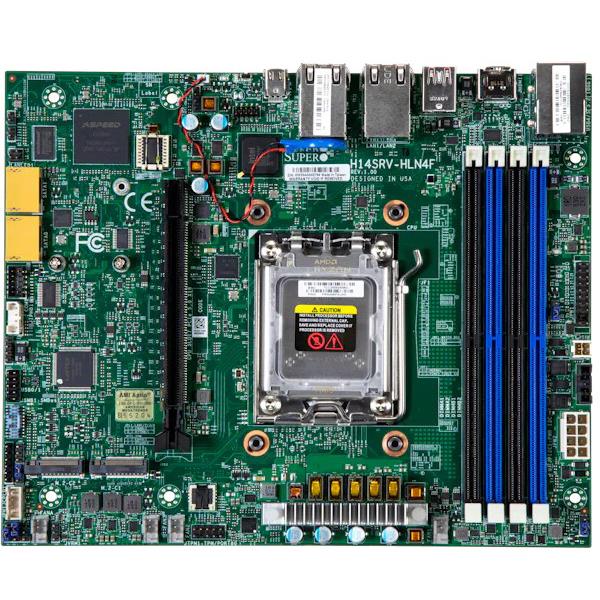 Ready to Ship - Supermicro AS-E300-14GR-01-G2 IoT A+ Server Powered by One AMD EPYC 4545P Processor