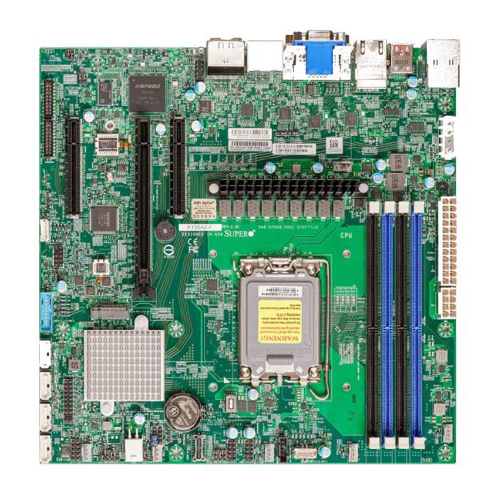Ready to Ship - Supermicro SYS-111AD-HN2-01-G2 1U IoT Server Powered by One Intel Core i7-12700E Processor