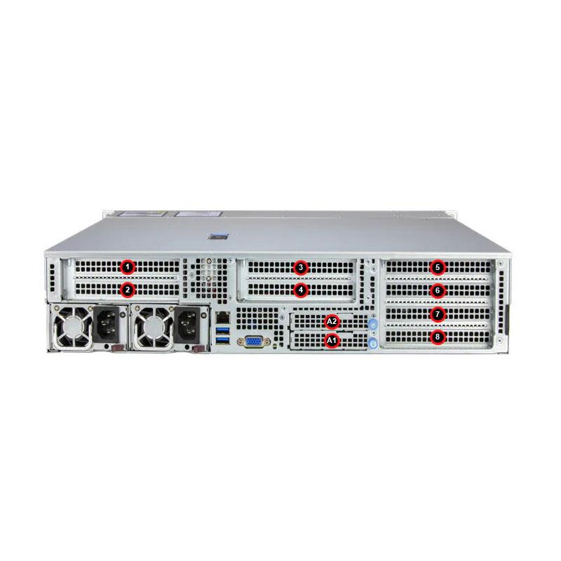 Supermicro AS-2115HE-TNR Hyper 2U Barebone Single AMD EPYC 9004/9005 Series Processors